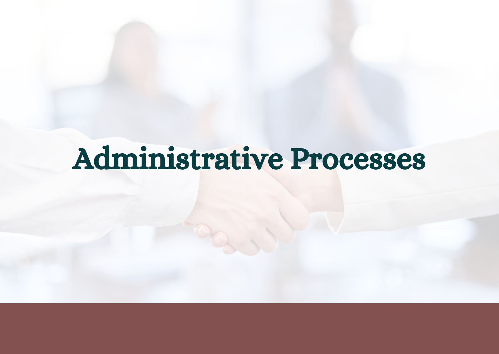 Consulting administrative processes EN